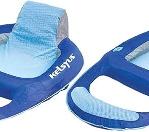 Kelsyus Floating Swimming Pool Lounger Chaise Inflatable Chair