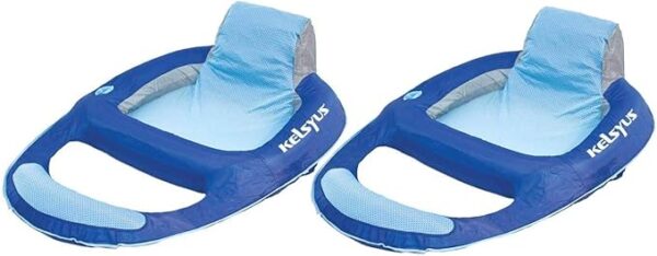 Kelsyus Floating Swimming Pool Lounger Chaise Inflatable Chair