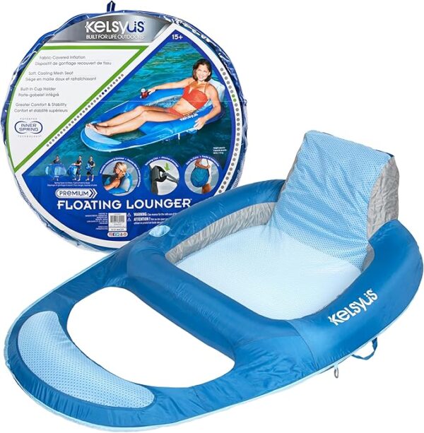 Kelsyus Spring Float Pool Lounger Chair